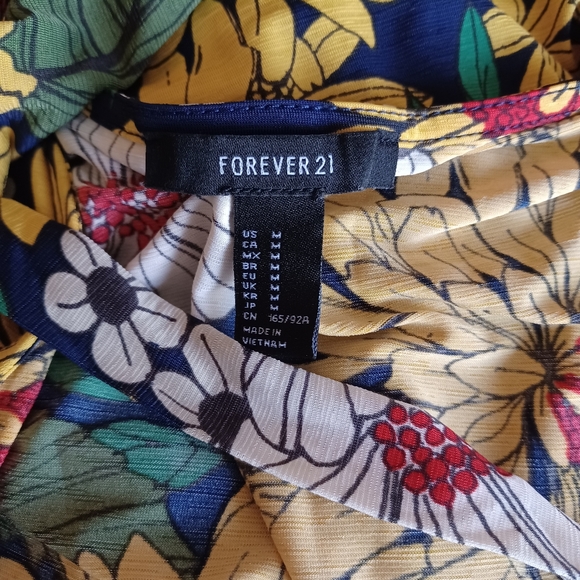 F21 Floral Print Dress - Picture 10 of 13